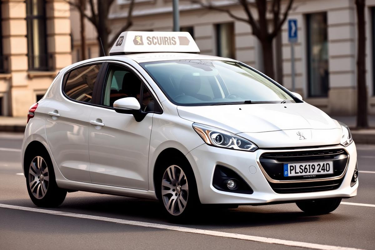 Peugeot 308 Boîte automatique de l'auto-école ECODRIVE